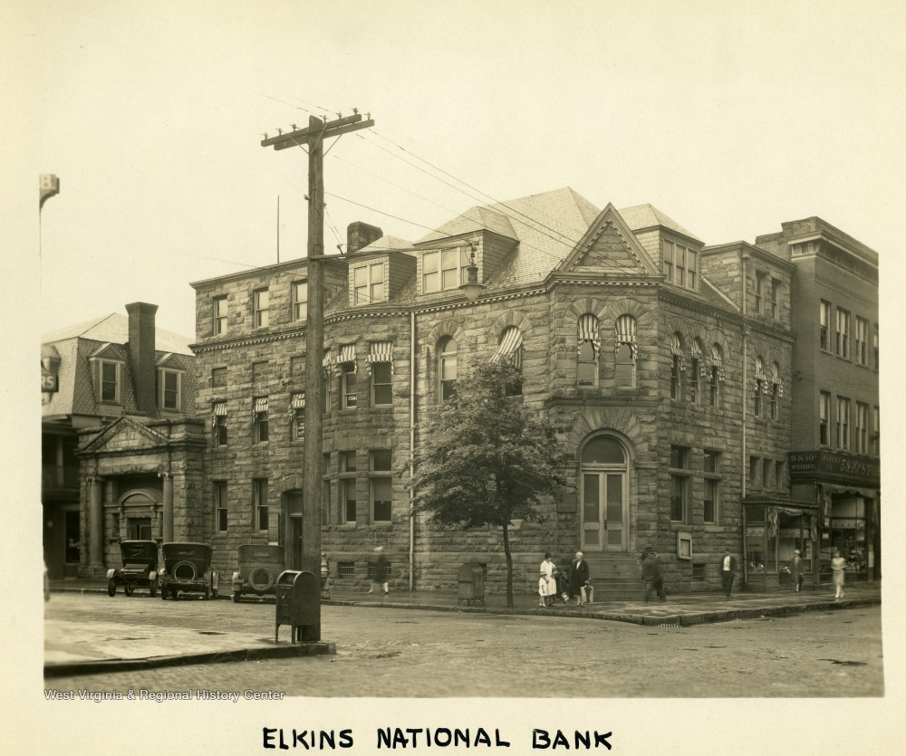 Elkins National Bank Elkins W Va West Virginia History Onview Wvu Libraries