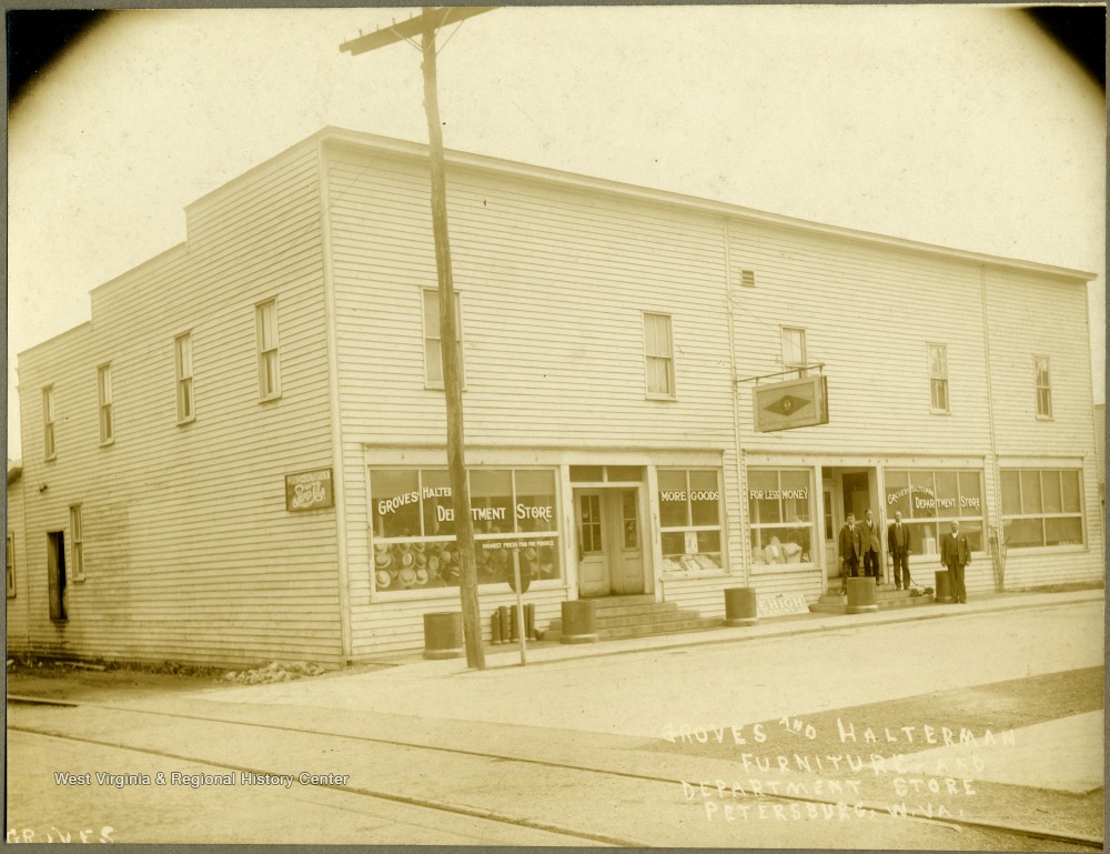 Groves And Halterman Furniture And Department Store Petersburg W