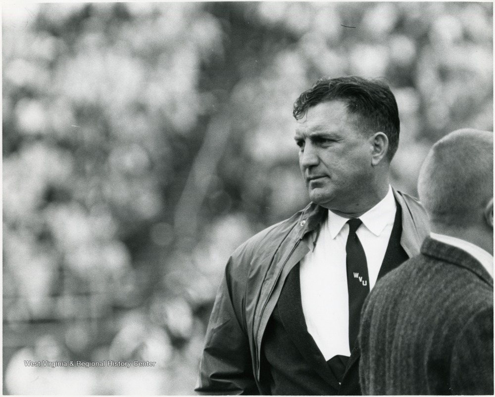 WVU Football Coach Gene Corum West Virginia History OnView WVU