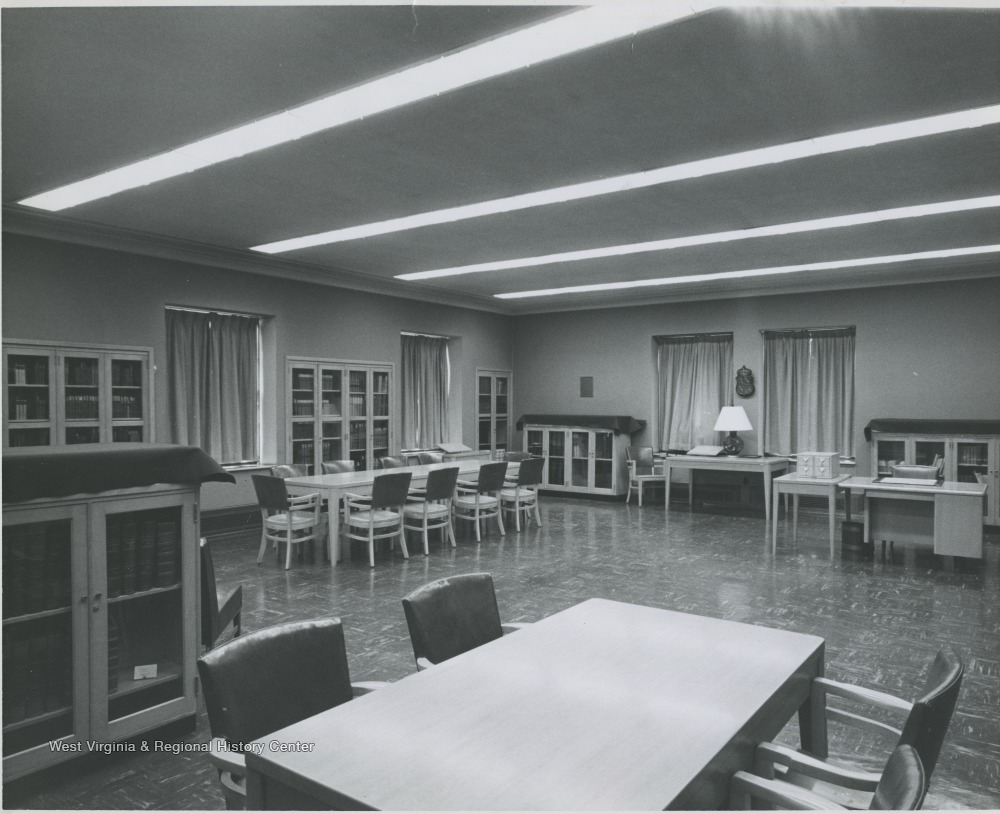 Interior View Of Rare Books Room At Wise Library West