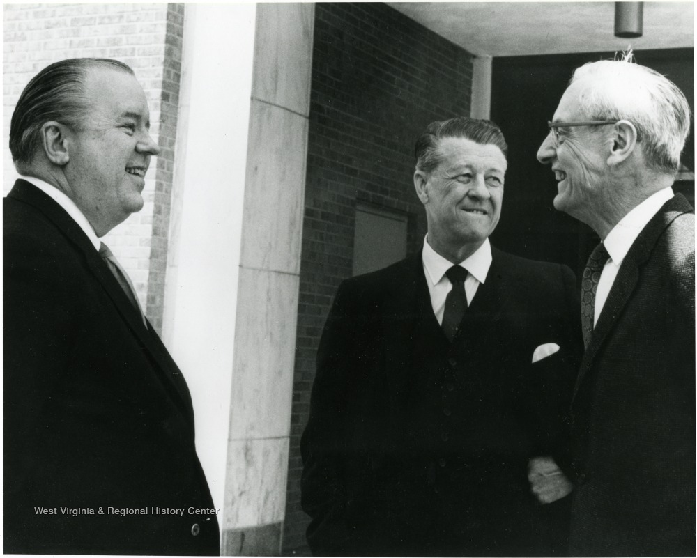 Left to Right:  James G. Harlow, Harry Heflin, Irvin Stewart.