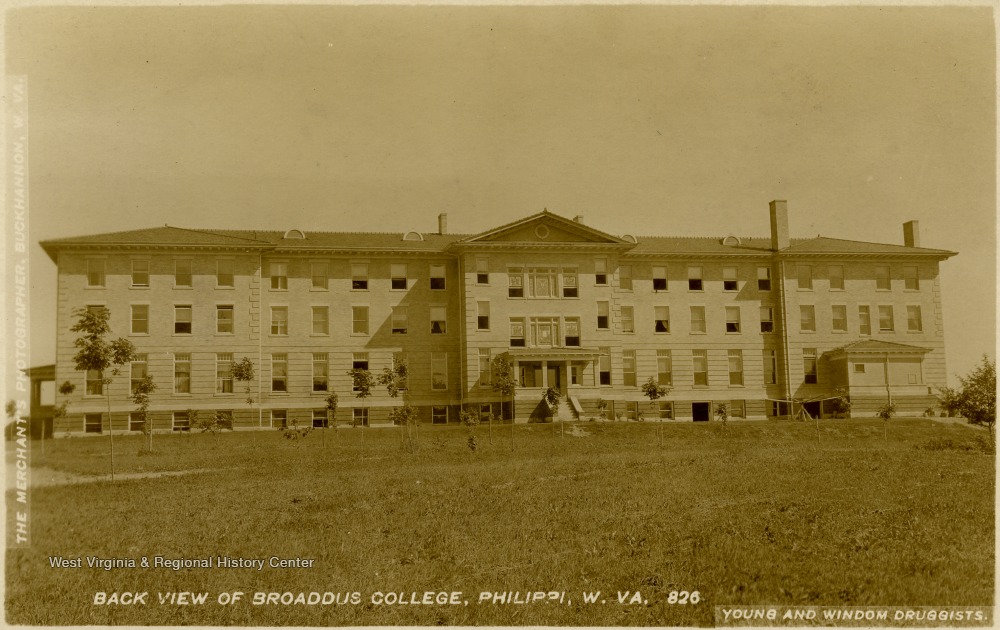 Main Building, Alderson Broaddus College, Philippi, West Virginia - West  Virginia History OnView