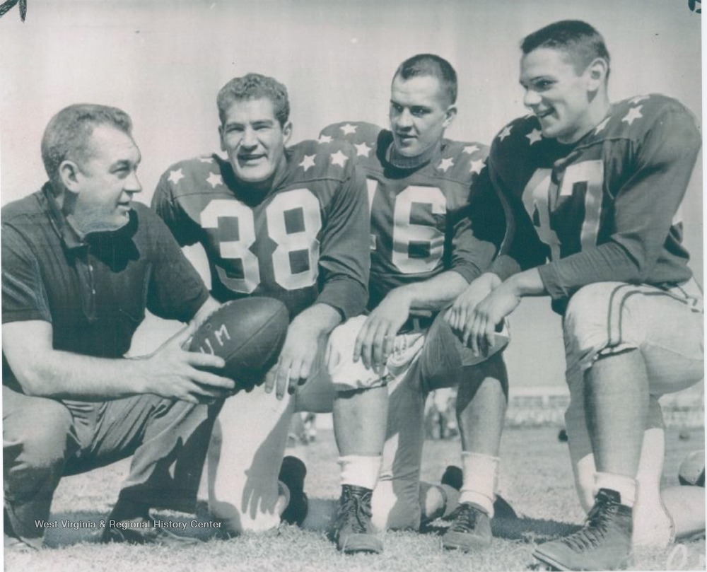 Notre Dame All Stars Coach Art Lewis of West Virginia University, Miami,  Fla. - West Virginia History OnView | WVU Libraries