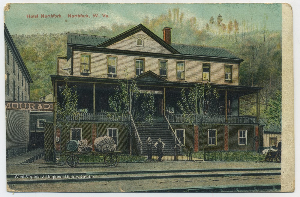 Hotel Northfork; Northfork, W. Va. - West Virginia History OnView | WVU ...