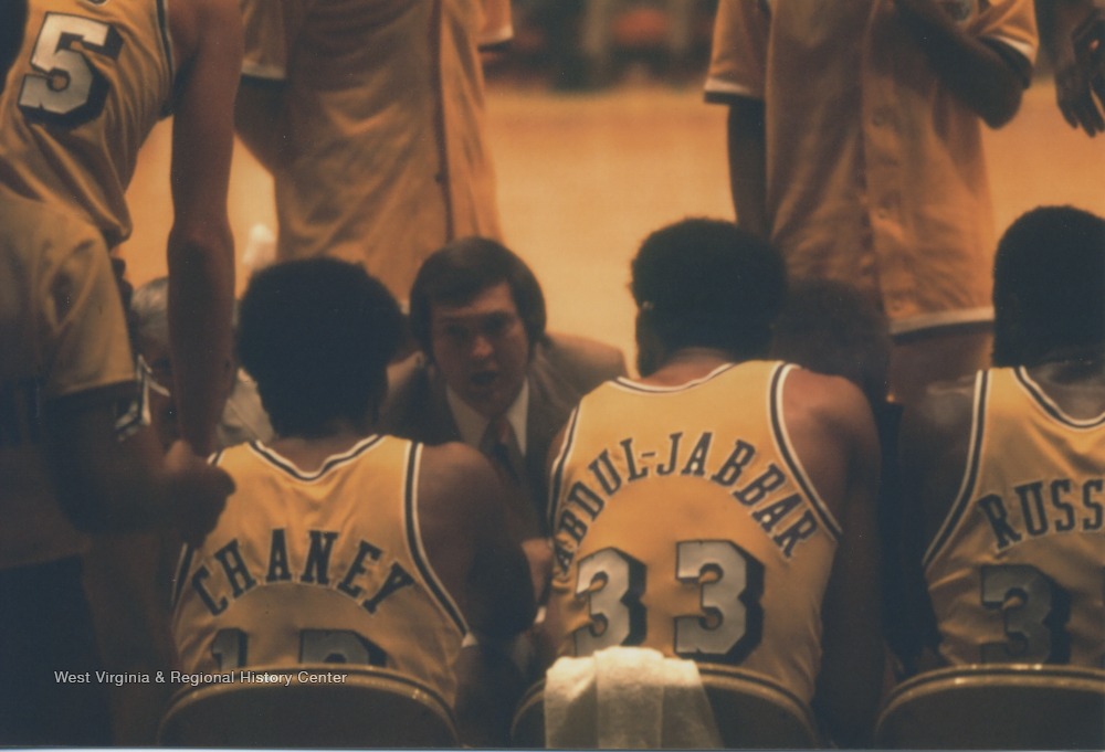 Jerry West Coaching the Los Angeles Lakers - West Virginia History OnView |  WVU Libraries