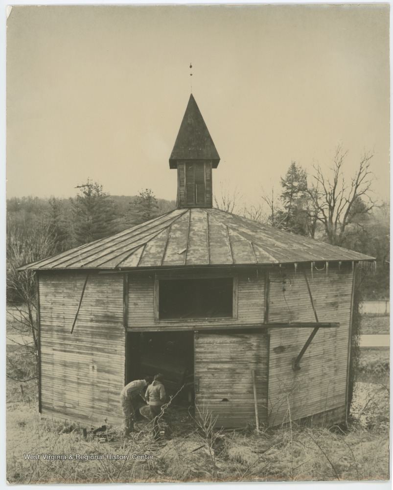 Ralphsnyder Round Barn Monongalia County W Va West Virginia