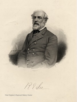 Portrait of General Robert E. Lee.  