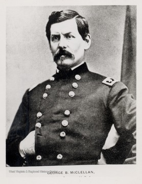 Portrait of General George B. McClellan.