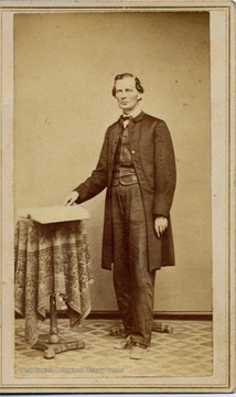 Portrait of Rev. Samuel Curtis, Co. "E", 4th Reg. WV. Inf. Vol.