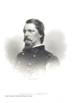Portrait of Brig-Gen W.S. Hancock.