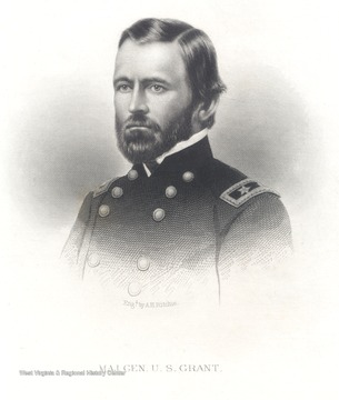 Portrait of Major General U.S. Grant.