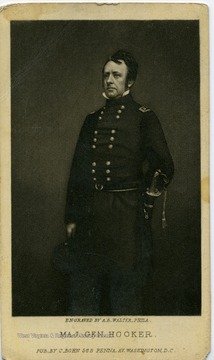 Portrait of Major General Hooker.