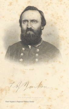 Engraved portrait of Thomas J. "Stonewall" Jackson by W.G. Jackman.