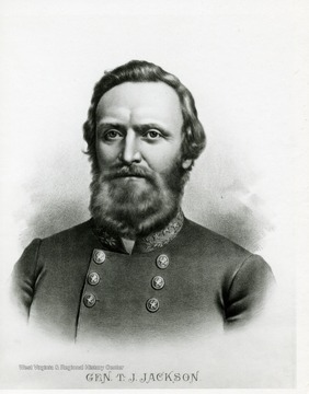 Portrait of General Thomas J. Jackson.