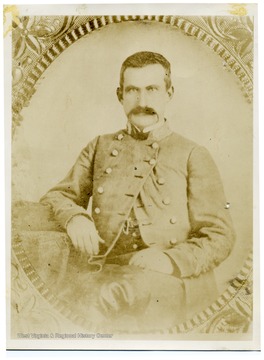 Portrait of Confederate General John McCausland.