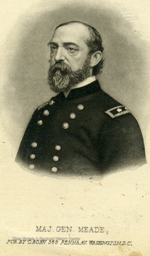 Portrait of Major General Meade.