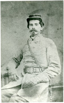 Portrait Colonel Abraham Spengler, last commander of the Stonewall Brigade.