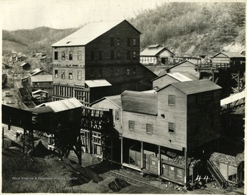 Preparation Plant, Louisville Mine, Goodwill, Mercer County. This mine first loaded coal in 1887.