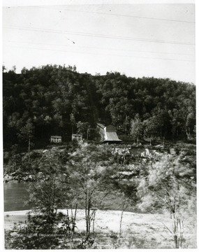 Bottom camp at Erskine, Thurmond Coal Company