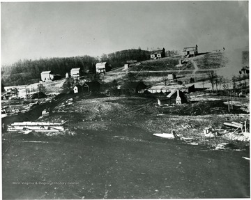 View of town of Glen Jean, W. Va. 