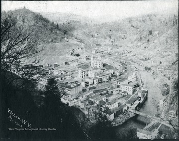 Good view of the town of Welch, McDowell County, W. Va. 