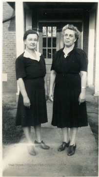 Scotts Run Directors, Laura Robbins, 1944 and Edwards, 1945.
