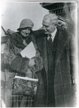 'Dr. and Mrs. French, Presbyterian Minister to the students of WVU and the Mountaineer Mining Mission. He was the first minister at 'The Shack.' For information on the Mountaineer Mining Mission See A&amp;M 2491 (S.C.).'