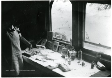Marie Isselstein at her work space.