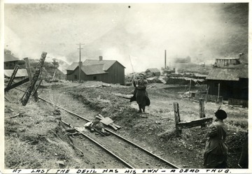 Photo taken during the Ludlow Strike.