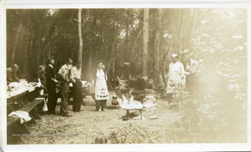 Group of Progressive Miners of America hold a cookout in Provo Canyon.  