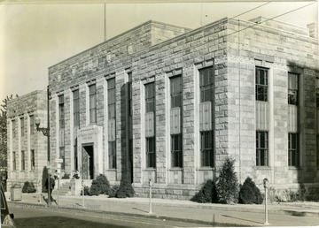 A view of the Raleigh County Court House, in Beckley, West Virginia.