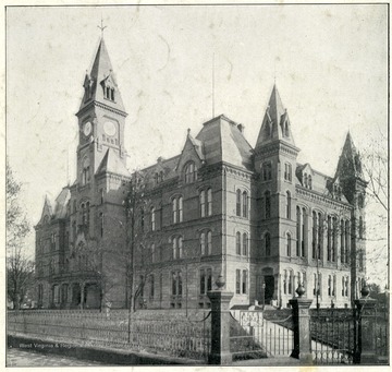 'Completed in 1885, the total cost being $389,923.88.'