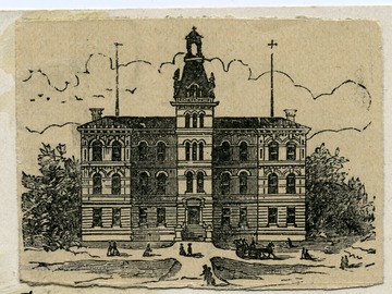 'Fourth Capitol Building at Charleston, W. Va.'