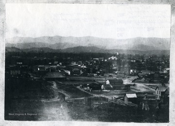 The town of Elkins, West Virginia, located in Randolph County. 'O. Homer Floyd Fansler, Hendricks, W. Va.'