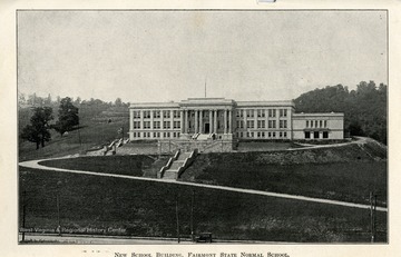 The New School Building at Fairmont State Normal School in Fairmont, West Virginia.