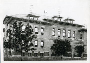 An unidentified school building in Fairmont, West Virginia.