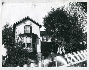 View of Henri Jean Mugler's home in Grafton, West Virginia.