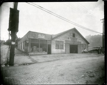 Compton's Garage located on the corner of East Main Street in Grafton, West Virginia.