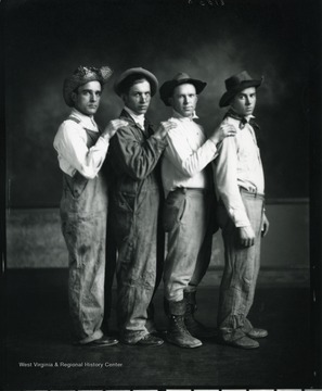 Members of a string band from north-central West Virginia.