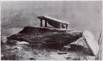 Jefferson's Rock in Harpers Ferry, W. Va.