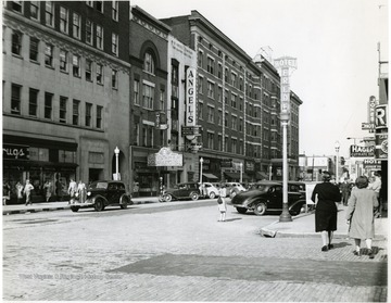 'Fourth Ave looking East from 9th Street.'