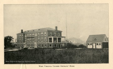 A building at the West Virginia Colored Orphan's Home in Huntington, Cabell County, West Virginia.