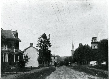 Street scene in Weston, W. Va.