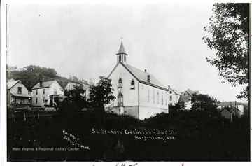 St. Francis Catholic Church on McLane Avenue, in Morgantown, West Virginia.