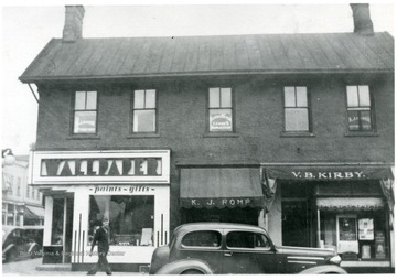 Building was located on the corner of High St. and Pleasant St.