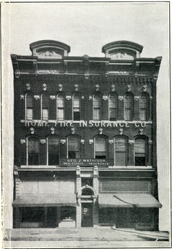 'Geo. J. Mathison Real Estate. Insurance.'