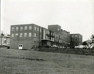 Exterior view of the General Hospital located off of Van Voorhis Road.