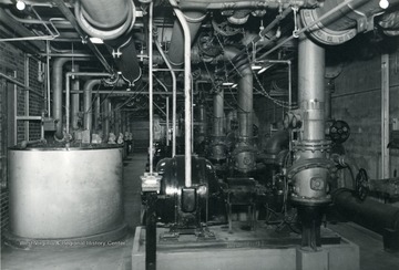 'United States Engineer Office. Corps of Engineers United States Army. Pittsburgh, Pennsylvania. Morgantown Ordnance Works-Morgantown, West Virginia: Interior-Filtered Water Plant. January 22, 1944. No. 21679.'