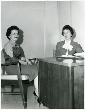 June Hill (right) and Jane McKinney (left.)