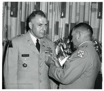 Col. Snyder is on the left.